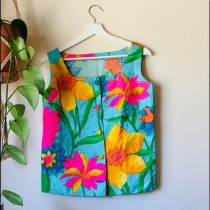 Original 1960’s Tropical Summer Top